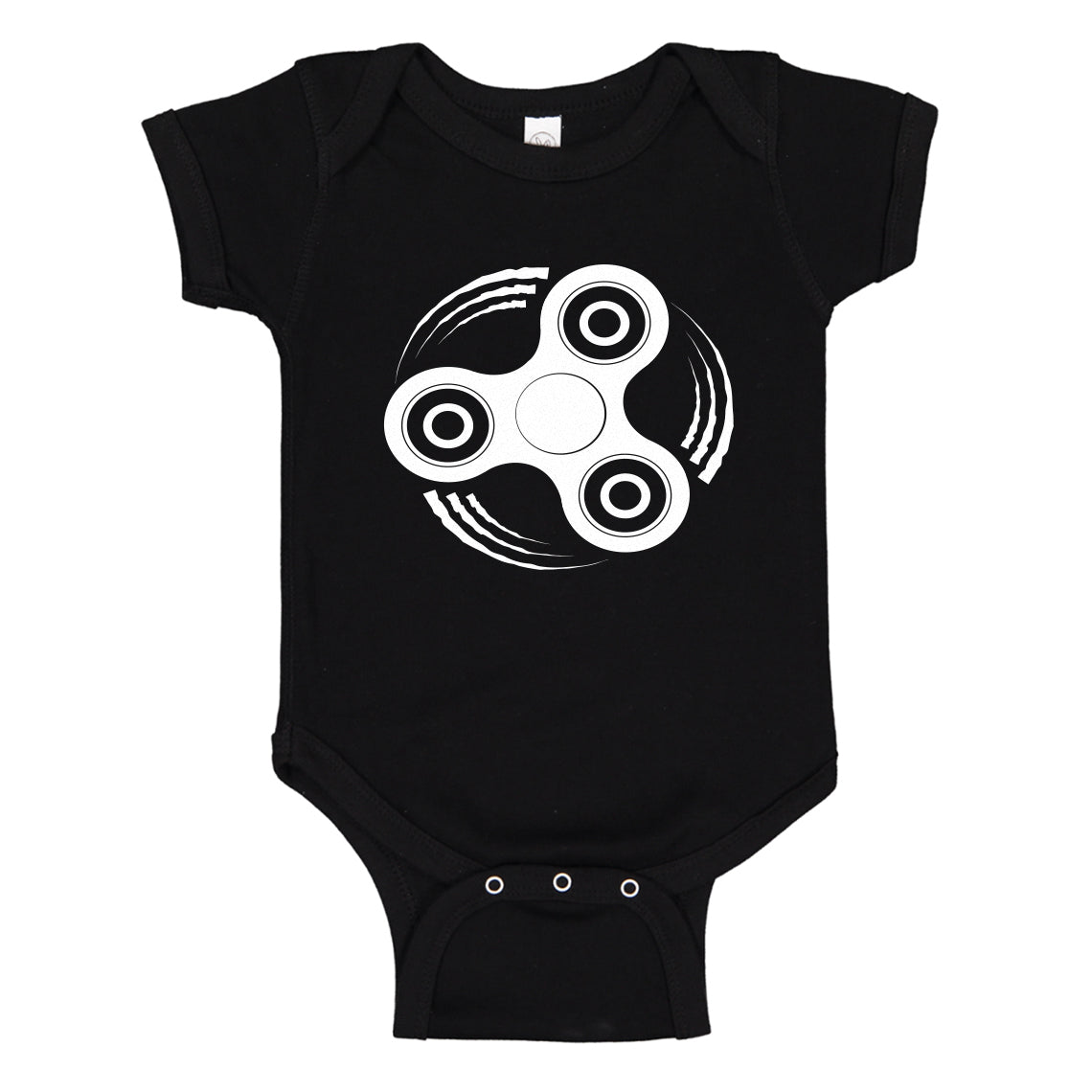 Baby Onesie Fidget Spinner 100% Cotton Infant Bodysuit