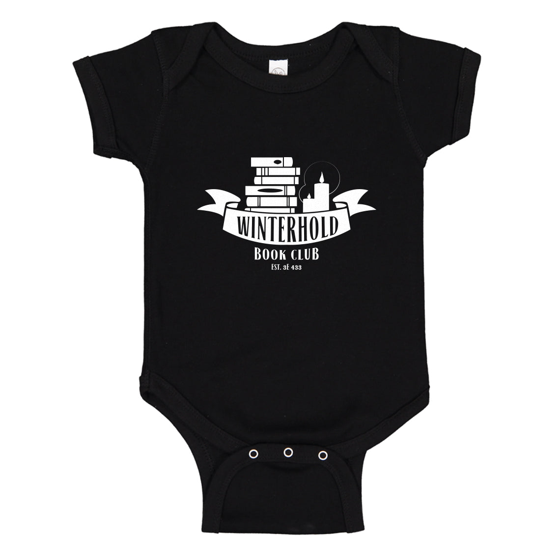 Baby Onesie Winterhold Book Club 100% Cotton Infant Bodysuit