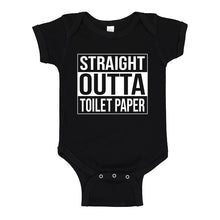 Baby Onesie Straight Outta Toilet Paper 100% Cotton Infant Bodysuit