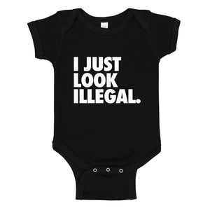 Baby Onesie Just Look Illegal 100% Cotton Infant Bodysuit