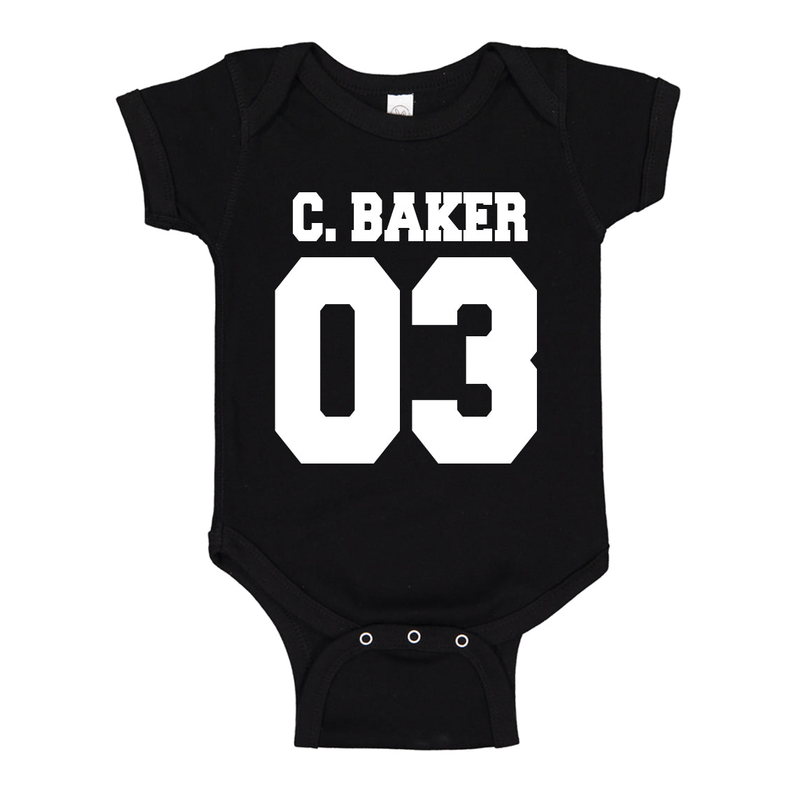 Baby Onesie C. BAKER 03 100% Cotton Infant Bodysuit