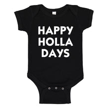 Baby Onesie Happy Holla Days 100% Cotton Infant Bodysuit