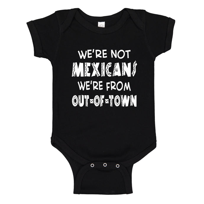 Baby Onesie We're from Out of Town 100% Cotton Infant Bodysuit