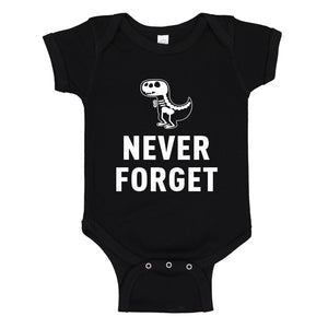Baby Onesie Never Forget 100% Cotton Infant Bodysuit