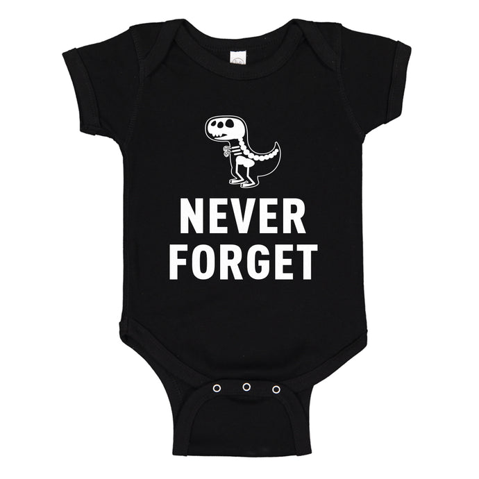 Baby Onesie Never Forget 100% Cotton Infant Bodysuit