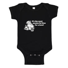 Baby Onesie It's the Most Wonderful Time for a Beer 100% Cotton Infant Bodysuit