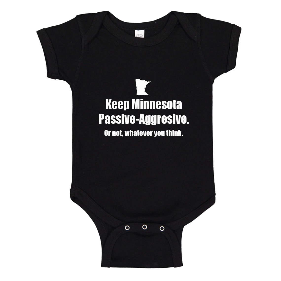 Baby Onesie Minnesota 100% Cotton Infant Bodysuit