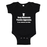 Baby Onesie Minnesota 100% Cotton Infant Bodysuit