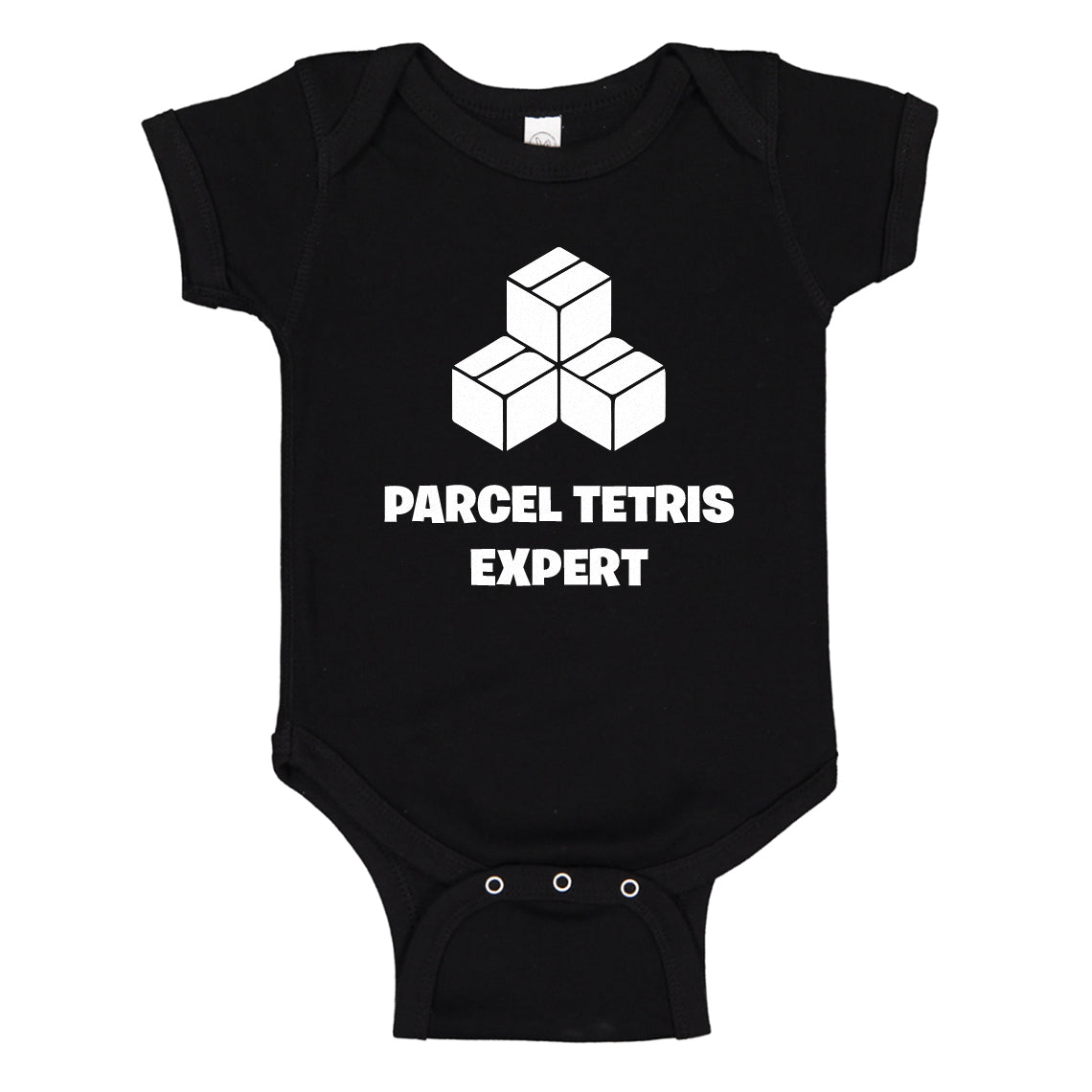 Baby Onesie Parcel Tetris Expert 100% Cotton Infant Bodysuit