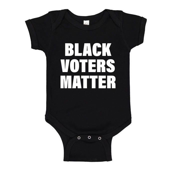 Baby Onesie BLACK VOTERS MATTER 100% Cotton Infant Bodysuit