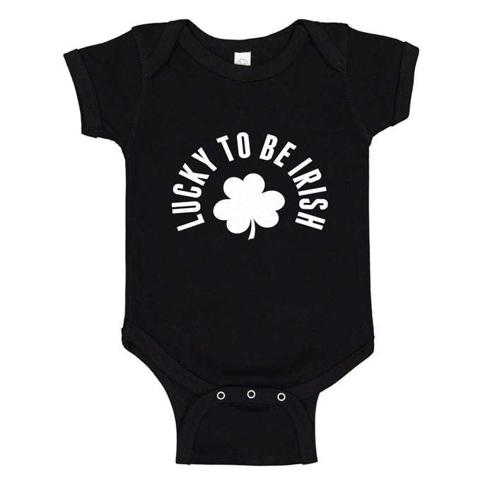 Baby Onesie Lucky to be Irish 100% Cotton Infant Bodysuit