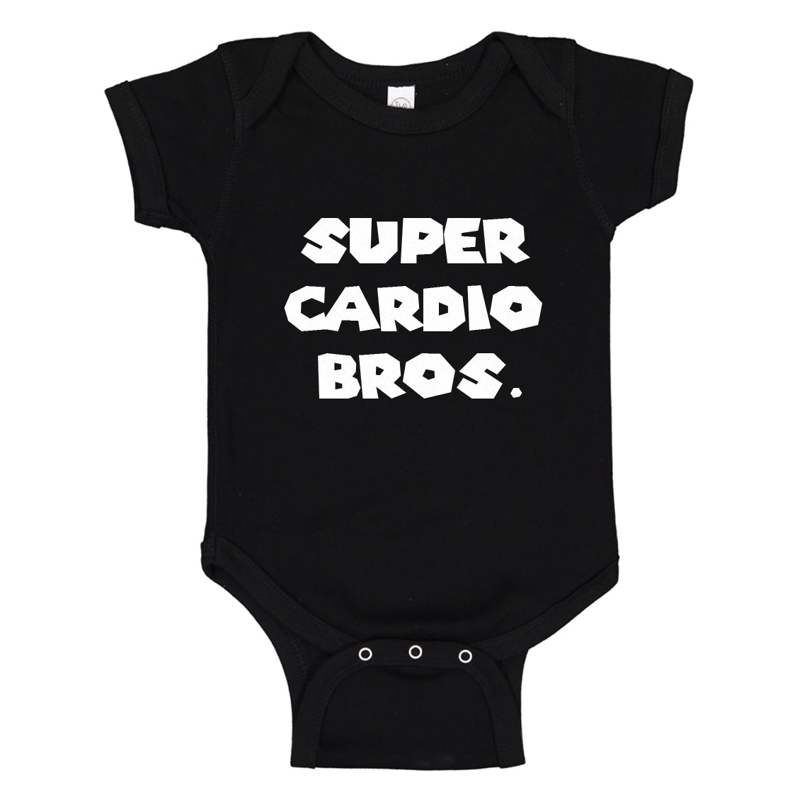 Baby Onesie Super Cardio Bros. 100% Cotton Infant Bodysuit