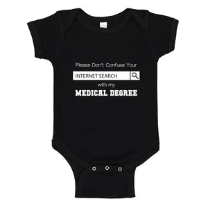 Baby Onesie Don't Confuse Your Search 100% Cotton Infant Bodysuit