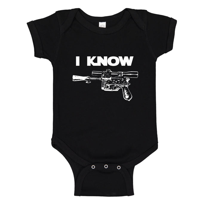 Baby Onesie I Know 100% Cotton Infant Bodysuit