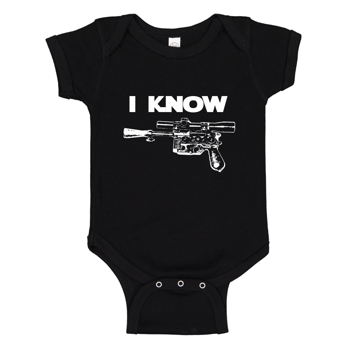 Baby Onesie I Know 100% Cotton Infant Bodysuit