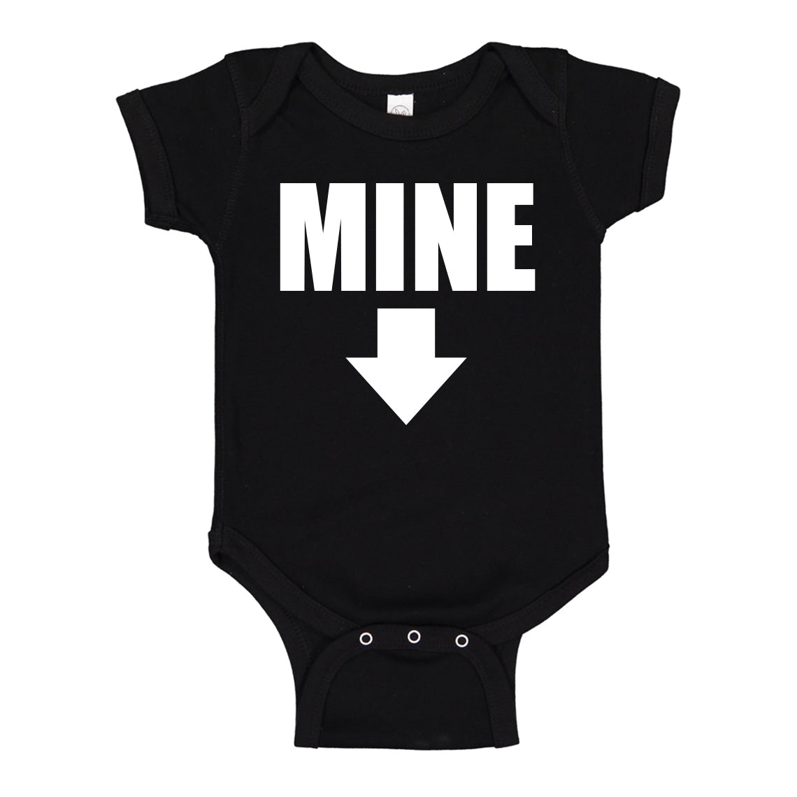 Baby Onesie Mine 100% Cotton Infant Bodysuit
