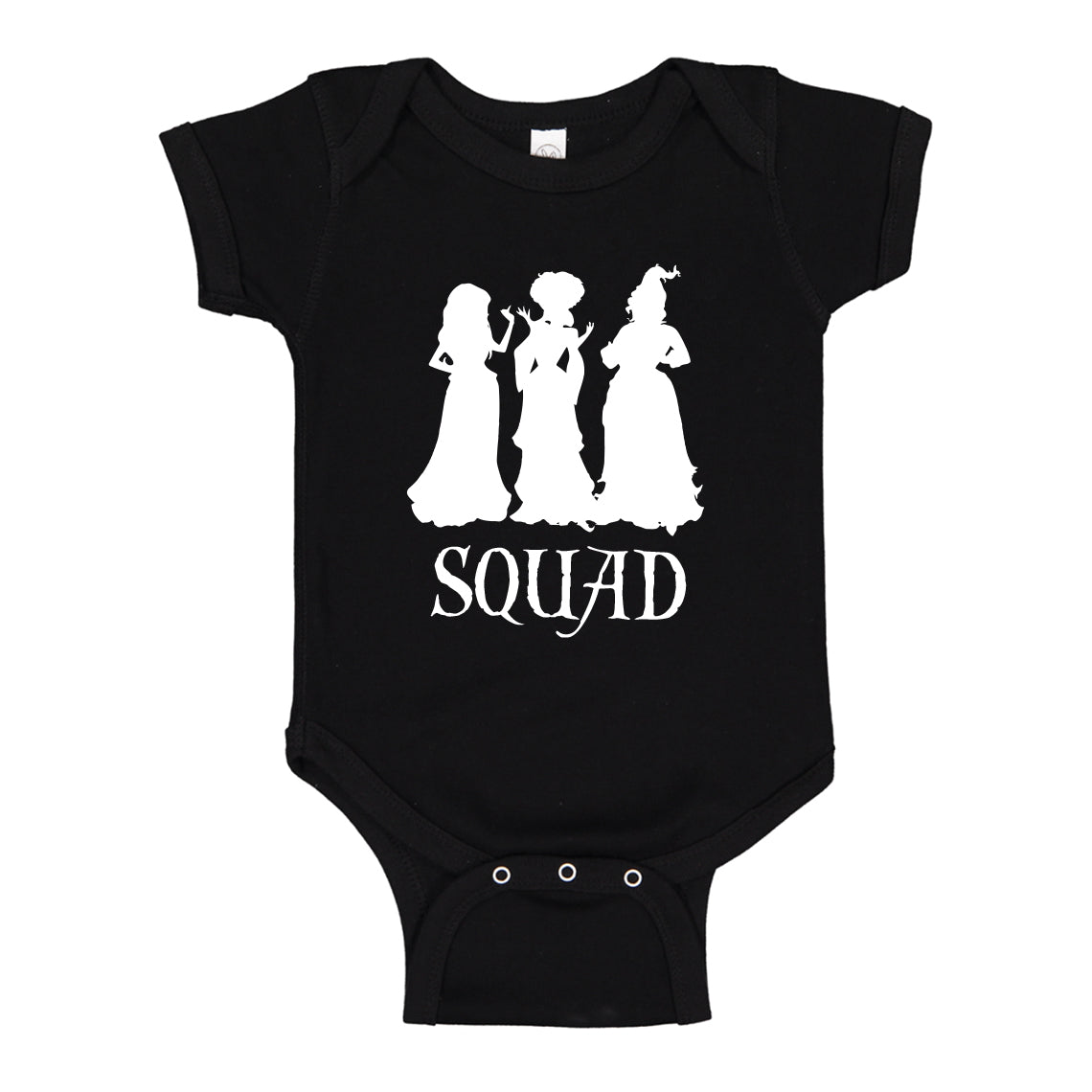 Baby Onesie Witch Squad 100% Cotton Infant Bodysuit