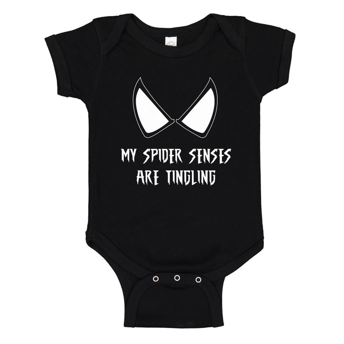 Baby Onesie My Spider Senses are Tingling 100% Cotton Infant Bodysuit