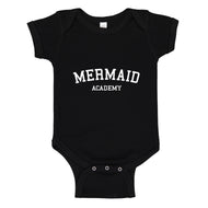 Baby Onesie Mermaid Academy 100% Cotton Infant Bodysuit