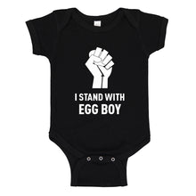 Baby Onesie I Stand with Egg Boy 100% Cotton Infant Bodysuit