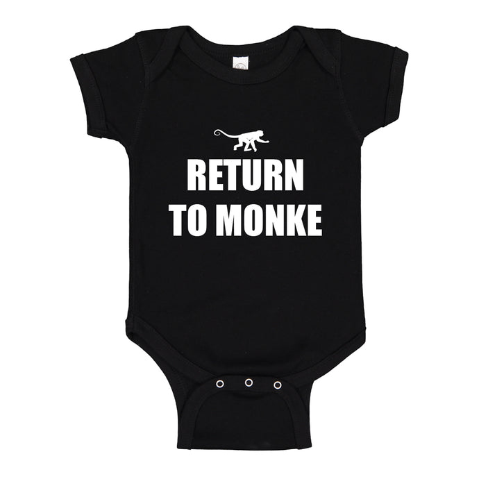 Baby Onesie Return to Monke 100% Cotton Infant Bodysuit
