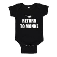 Baby Onesie Return to Monke 100% Cotton Infant Bodysuit