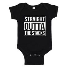Baby Onesie Straight Outta the Stacks 100% Cotton Infant Bodysuit