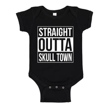 Baby Onesie Straight Outta Skull Town 100% Cotton Infant Bodysuit