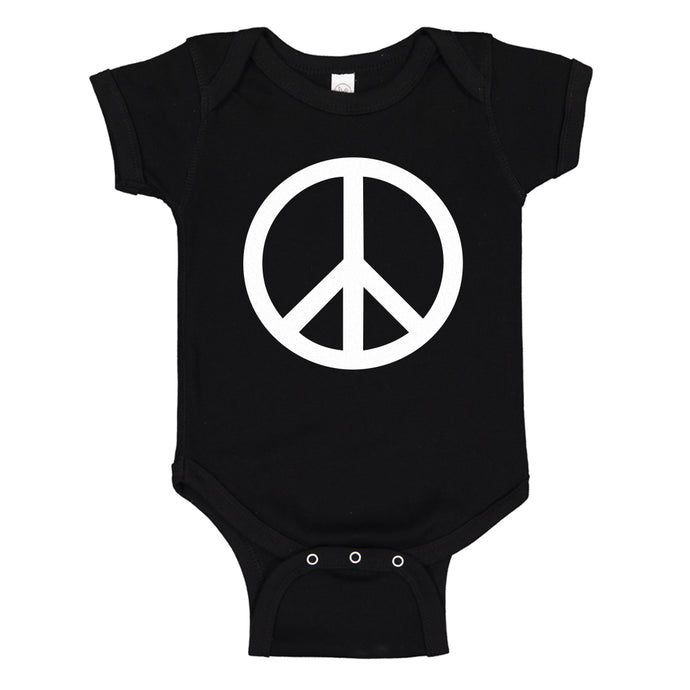 Baby Onesie Peace 100% Cotton Infant Bodysuit
