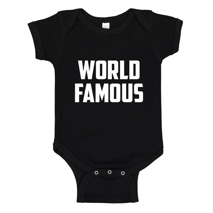 Baby Onesie World Famous 100% Cotton Infant Bodysuit