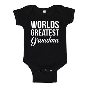 Baby Onesie World's Greatest Grandma 100% Cotton Infant Bodysuit