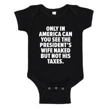 Baby Onesie Only in America 100% Cotton Infant Bodysuit