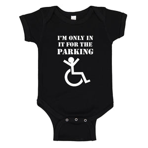Baby Onesie Disabled Parking 100% Cotton Infant Bodysuit