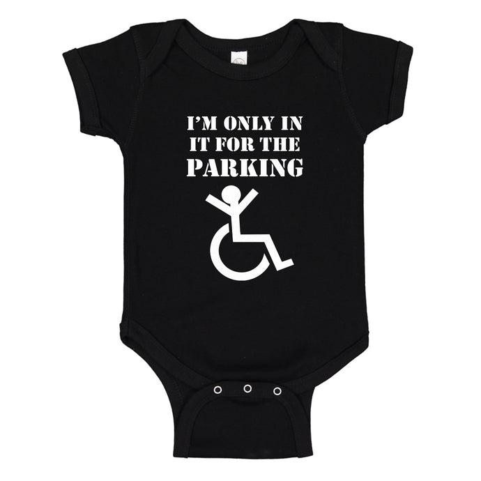 Baby Onesie Disabled Parking 100% Cotton Infant Bodysuit
