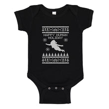 Baby Onesie Happy Human Holiday 100% Cotton Infant Bodysuit