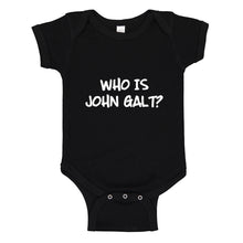 Baby Onesie Who is John Galt? 100% Cotton Infant Bodysuit