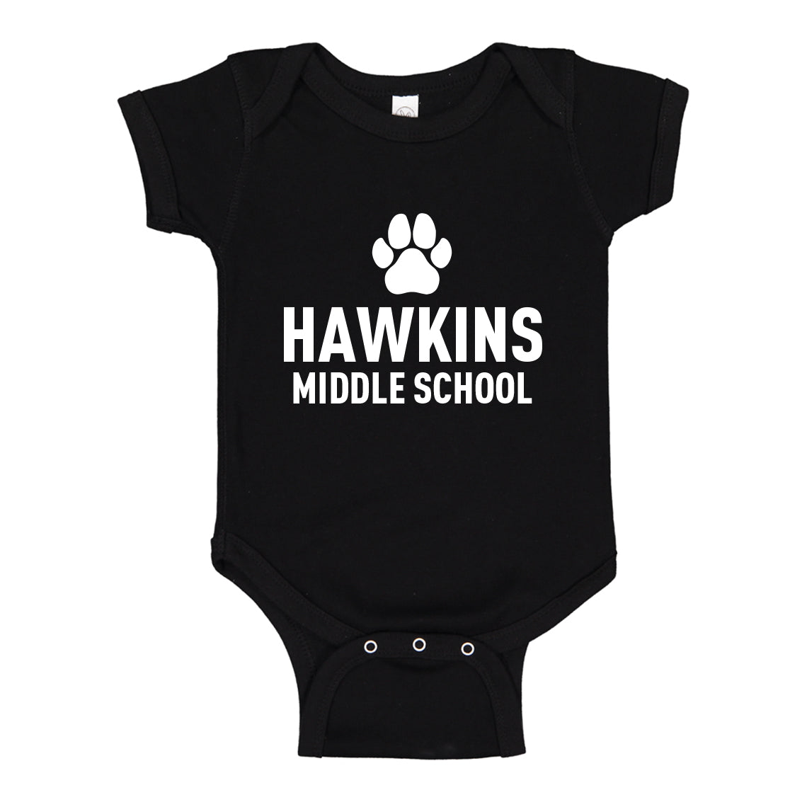 Baby Onesie Hawkins Middle School 100% Cotton Infant Bodysuit