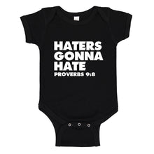 Baby Onesie Haters Gonna Hate Proverbs 9:8 100% Cotton Infant Bodysuit