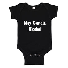 Baby Onesie May Contain Alcohol 100% Cotton Infant Bodysuit