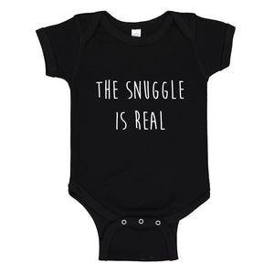 Baby Onesie The Snuggle is Real 100% Cotton Infant Bodysuit