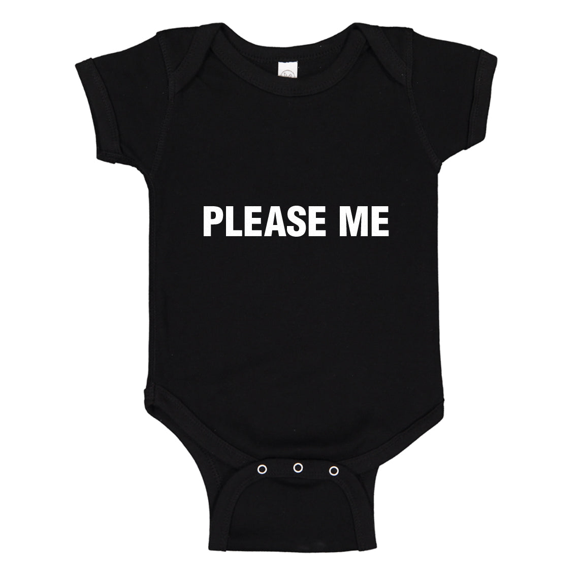 Baby Onesie Please Me. 100% Cotton Infant Bodysuit