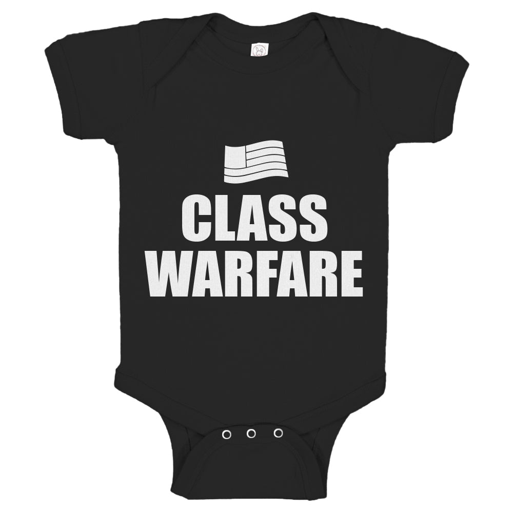 Baby Onesie CLASS WARFARE 100% Cotton Infant Bodysuit