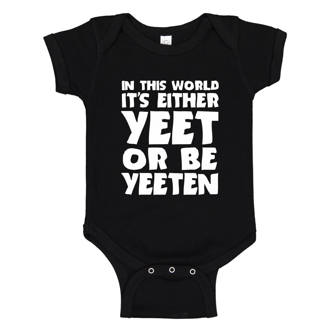 Baby Onesie Yeet or by Yeeten 100% Cotton Infant Bodysuit