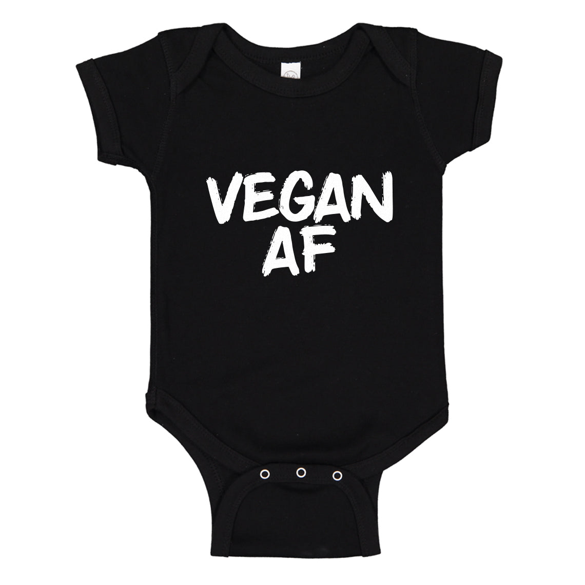 Baby Onesie VEGAN AF 100% Cotton Infant Bodysuit
