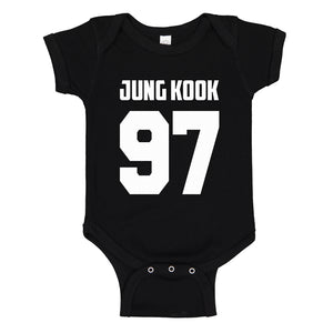 Baby Onesie Jung Kook 97 100% Cotton Infant Bodysuit