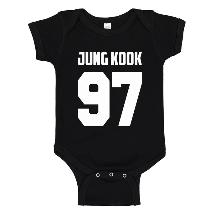 Baby Onesie Jung Kook 97 100% Cotton Infant Bodysuit