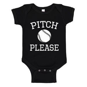 Baby Onesie Pitch Please 100% Cotton Infant Bodysuit