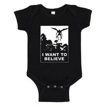 Baby Onesie I Want to Believe Shinigami 100% Cotton Infant Bodysuit