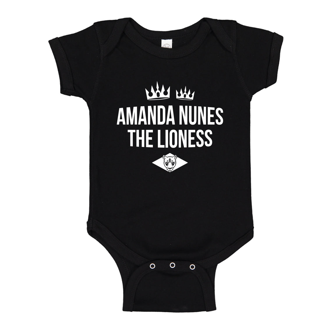 Baby Onesie Amanda Nunes the Lioness 100% Cotton Infant Bodysuit