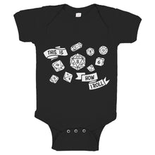 Baby Onesie This is How I Roll 100% Cotton Infant Bodysuit
